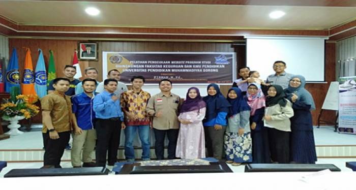 FKIP UNIMUDA SUKSES GELAR PELATIHAN PENINGKATAN PENGELOLAAN WEBSITE PROGRAM STUDI