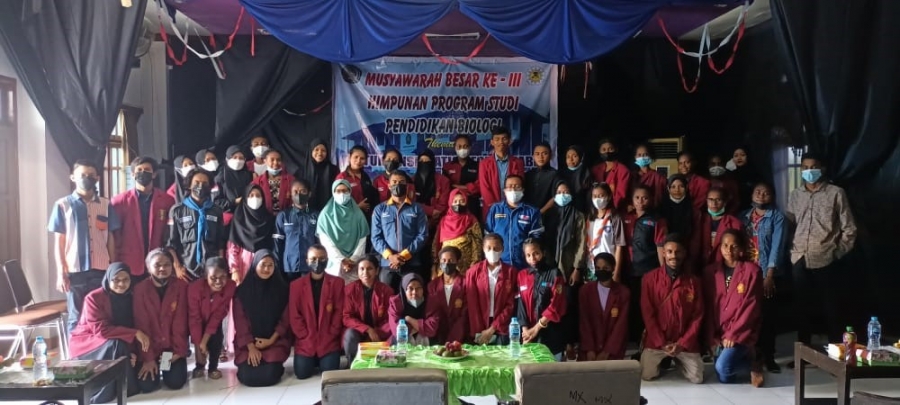 HIMABI FKIP UNIMUDA Sorong Gelar MUBES ke-III 2021, Dekan FKIP : Terimakasih Pengurus Lama dan Selamat Bagi yang Terpilih, FKIP Siap Melantik.
