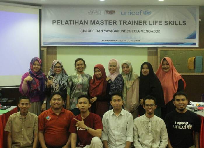 JADI BEST PRACTICE KEBERHASILAN PROGRAM LSE KEMITRAAN UNIMUDA - UNICEF AKAN DIREPLIKASI DI BONE SULAWESI SELATAN