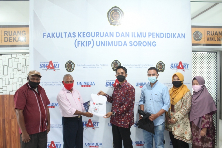 KUNJUNGAN PERDANA PEJABAT BARU KABID PAUD & PNF KABUPATEN TAMRAUW DI FKIP UNIMUDA SORONG