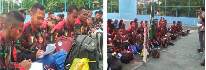 PRA DIKLAT KOKAM OLEH PEMUDA MUHAMMADIYAH KABUPATEN SORONG, SEJUMLAH MAHASISWA FKIP UNIMUDA SORONG AKAN IKUTI DIKLAT SAR DAN KOKAM