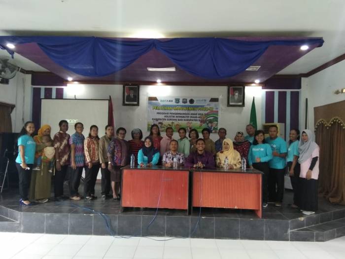 “TINGKATKAN MUTU PAUD” KEMITRAAN UNIMUDA – UNICEF BERIKAN PELATIHAN MANAGEMEN PAUD HI BAGI 13 PAUD DI KABUPATEN SORONG